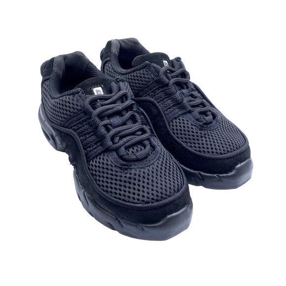 Kids Unisex Dance Sneaker Suede Mesh Boost Hip Hop Sneakers Hip Hop Jazz - Picture 1 of 9